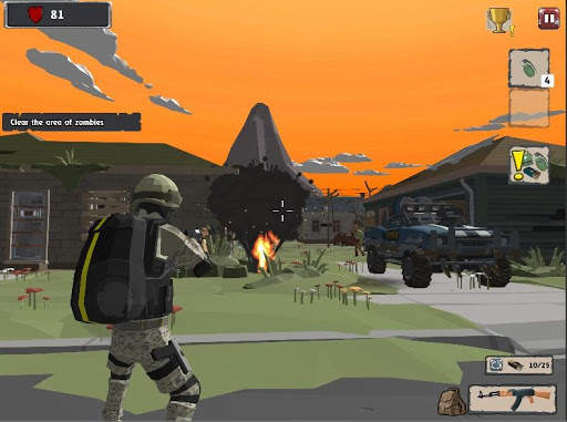 Zombie Hunter Shooter Survival screenshot 2
