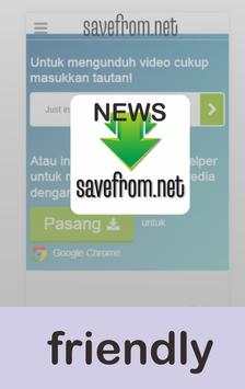 SaveFrom.Net News Helper screenshot 1