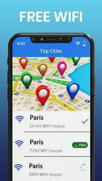 Free WIFI Connection Anywhere Network Map Connect screenshot 2
