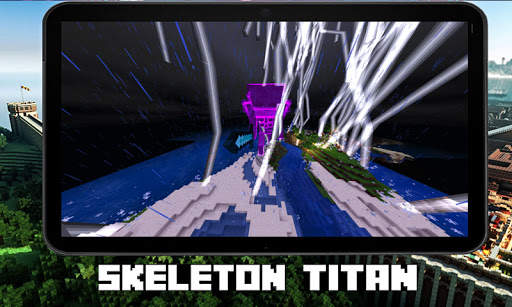 Mod Skeleton Titan Craft Addon screenshot 3