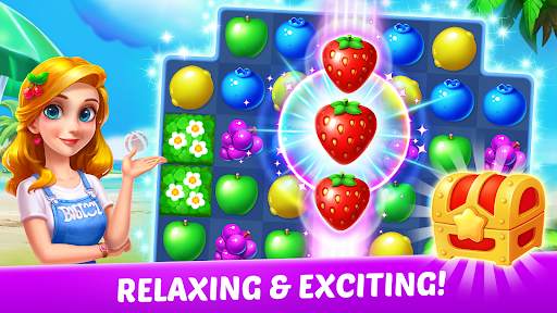 Fruit Diary - Match 3 Games screenshot 6