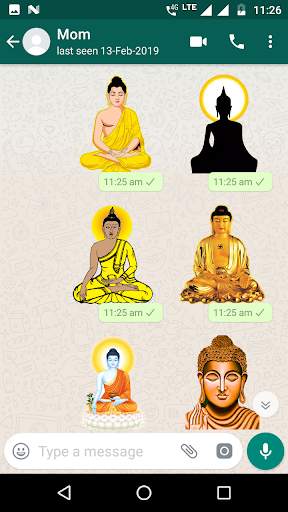 Budh Purnima WhatsApp Stickers screenshot 4