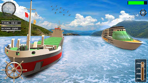 Xtreme Boat Racing Jet Ski Stunt Game Ship Parking screenshot 2