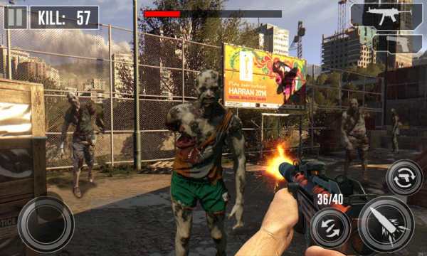 Zombie Shooting Dead Zombie Frontier 3D screenshot 2