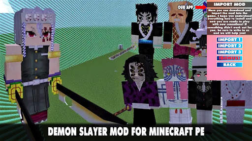 Demon Slayer Mod for Minecraft screenshot 3