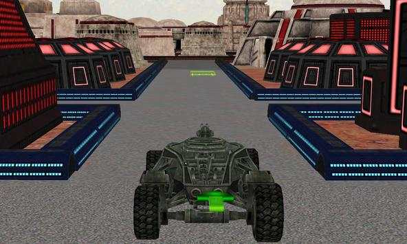 police sci fi bike car rider screenshot 2