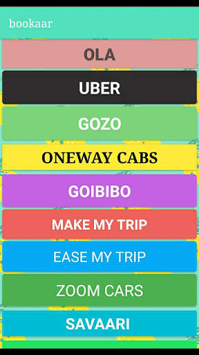 Cab Booking : All in One Cabs screenshot 3