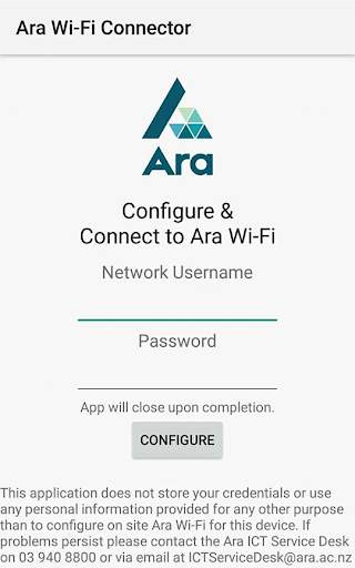 Ara Wifi Connector screenshot 1