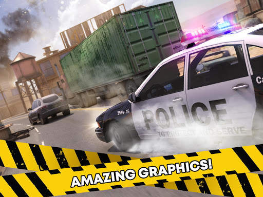 Cop Car Chase 🚨 Police Robber Racing City Crime screenshot 17