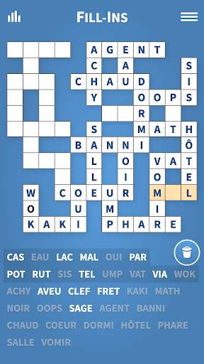 Fill-Ins · Mots Casés screenshot 1