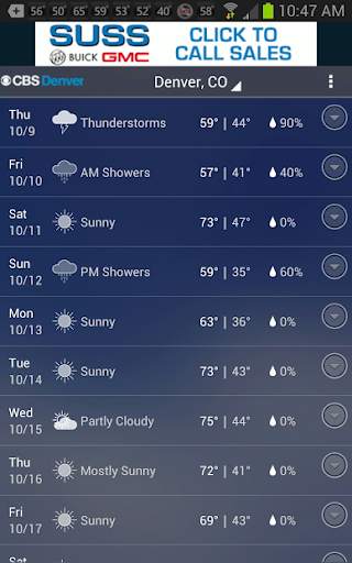 CBS Denver Weather screenshot 3
