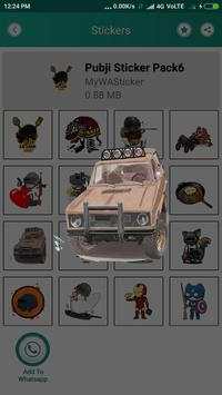 Pubji Stickers For Whatsapp-WAsticker Apps screenshot 7