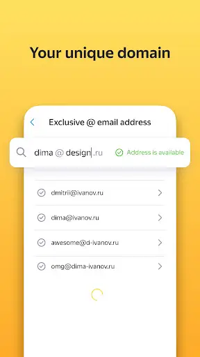 Yandex Mail screenshot 1