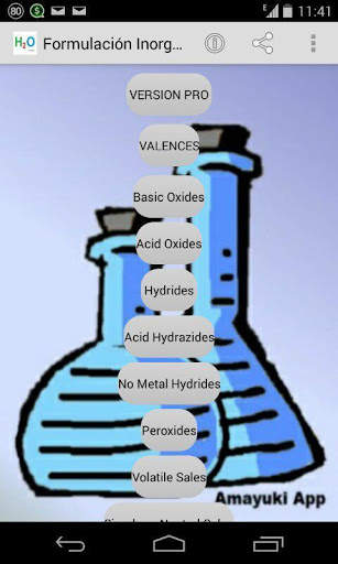 Chemical Inorganic Formulation 1 تصوير الشاشة