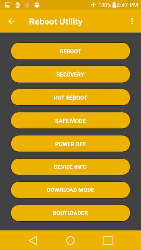 Reboot Utility screenshot 5