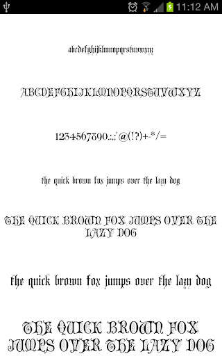 Old English Font Message Maker screenshot 3