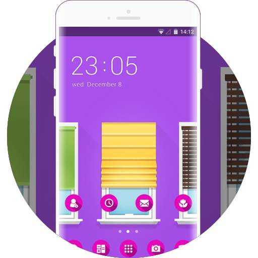 Purple Wallpaper Windows Theme for Iphone6 2.0.50