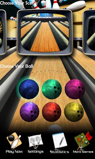 Bô-linh 3D Bowling screenshot 1