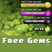 Free Gems For COC Prank 1.0