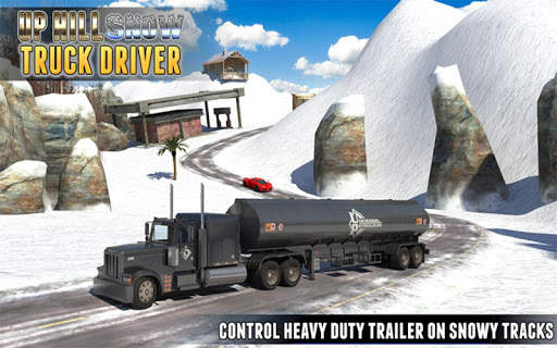 Up Hill Snow Truck Driver screenshot 14