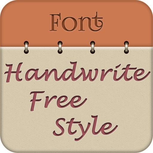 Handwrite Font Style Free أيقونة