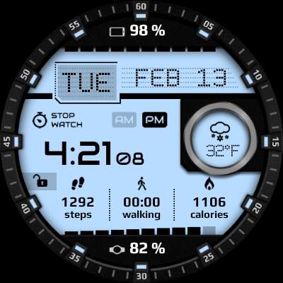 Digitec Watch Face screenshot 7