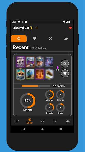 Lddr - Stats de Royale Clash screenshot 3