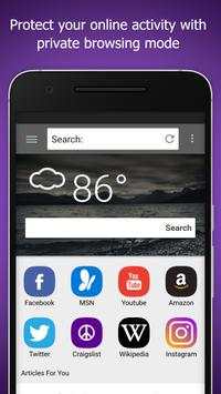 Comet Browser screenshot 3