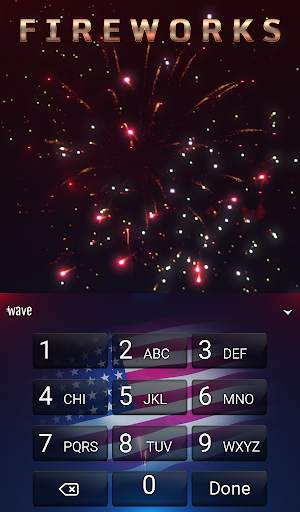 Fireworks Animated Keyboard    स्क्रीनशॉट 5