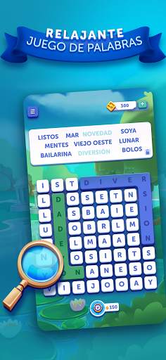 Word Lanes Search: Búsqueda de palabras screenshot 1