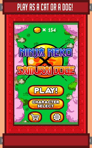 Ninja Neko X Samurai Doge screenshot 2