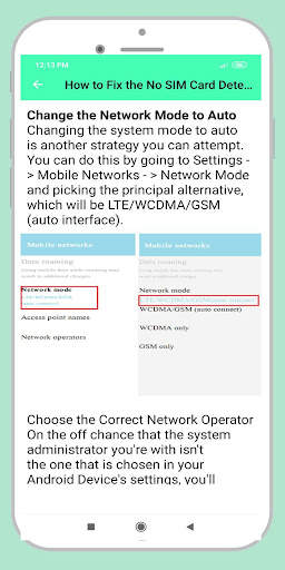 Sim Card Problem Solve screenshot 2