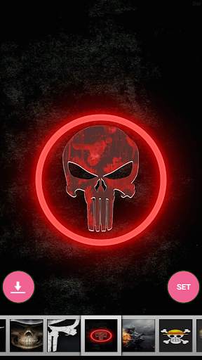Skull wallpaper screenshot 1