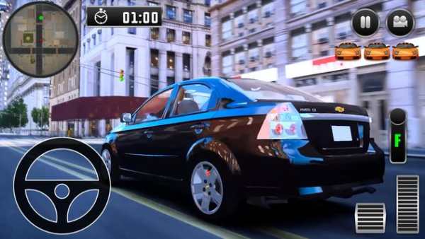 City Driving Chevrolet Car Simulator screenshot 1