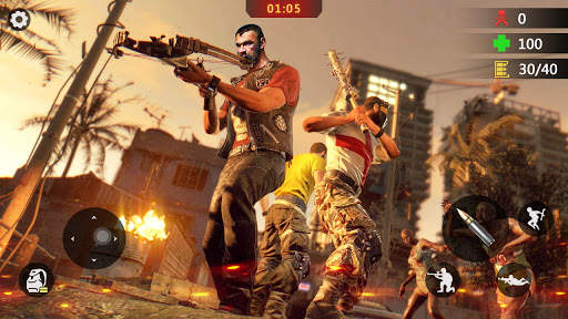 Zombie Trigger 3D Gun Shooter screenshot 1