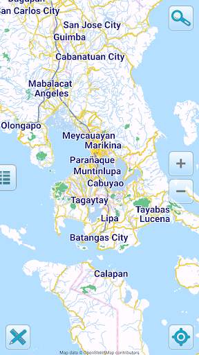 Map of Philippines offline screenshot 1