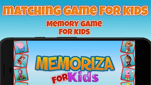 Memory matching game for kids screenshot 1