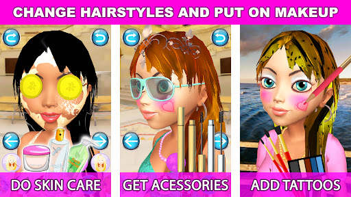 Prenses Oyun: Salon Angela 3D screenshot 8