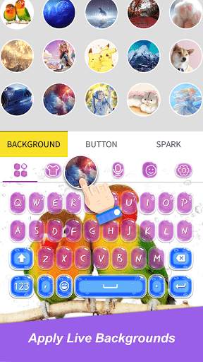 Chic Emoji Keyboard स्क्रीनशॉट 3