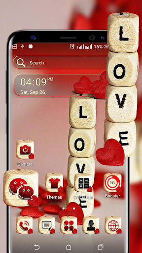Love Dice Launcher Theme screenshot 1