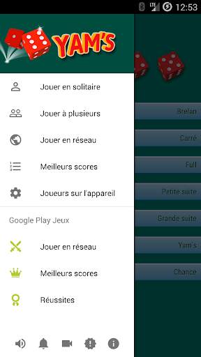 Yams - jeu de Yatzy - multi-joueurs screenshot 2