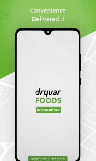 Dryvar Foods - Merchant App screenshot 1
