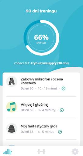 Trening głosu EasyVoice screenshot 3