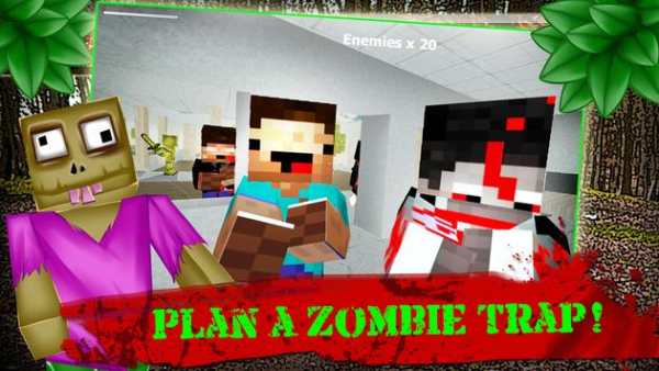 Island of Zombie Blocks screenshot 2
