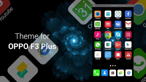 Theme for Oppo F3 Plus 3 تصوير الشاشة
