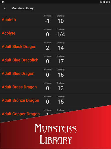 Initiative Tracker for D&D screenshot 13