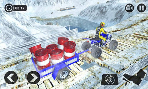 Offroad Quad Bike Cargo Delivery: ATV Rider Sim screenshot 5