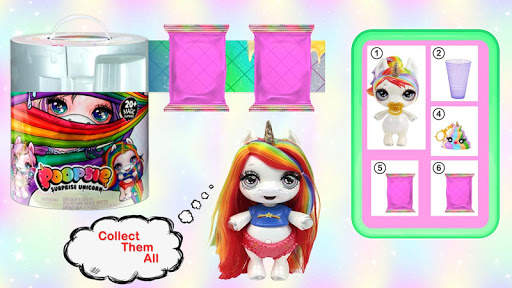 Slime Surprise: Unicorn Poop: Diy Fluffy Simulator screenshot 1