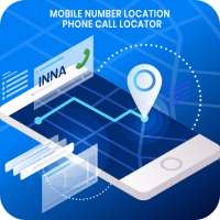 Mobile number location finding logo