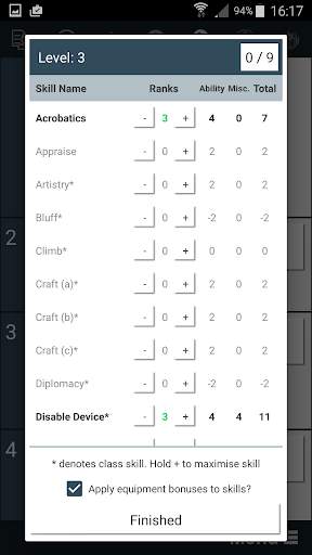 Pathbuilder 1e screenshot 3
